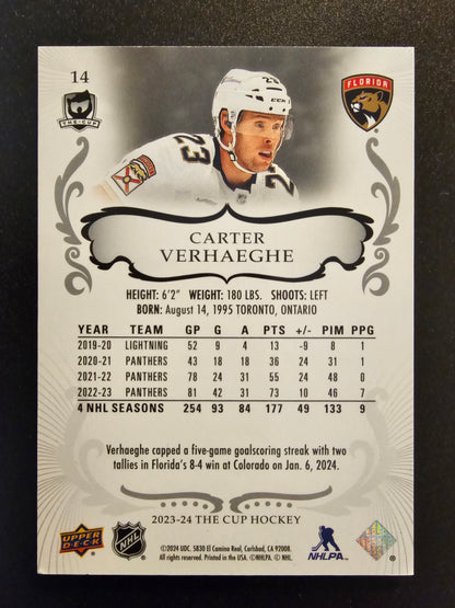 2023-24 Upper Deck The Cup - Carter Verhaeghe #14 /249