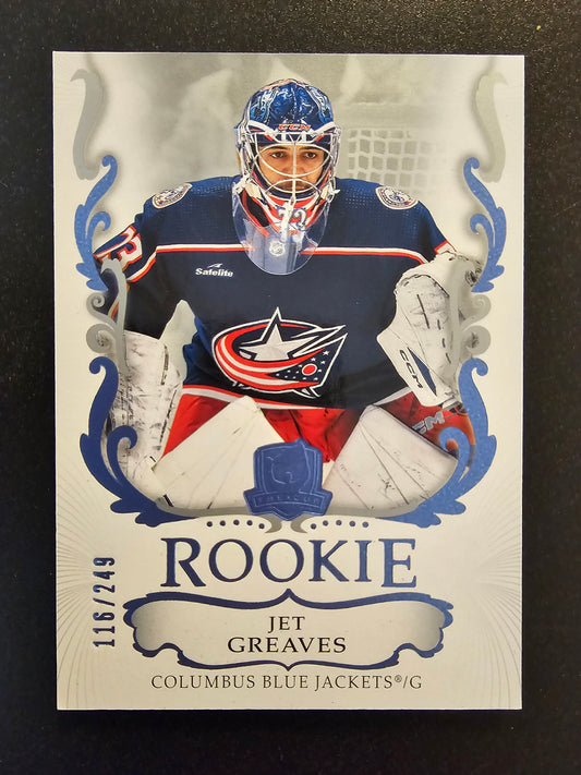 2023-24 Upper Deck The Cup Rookie - Jet Greaves #159 /249 RC
