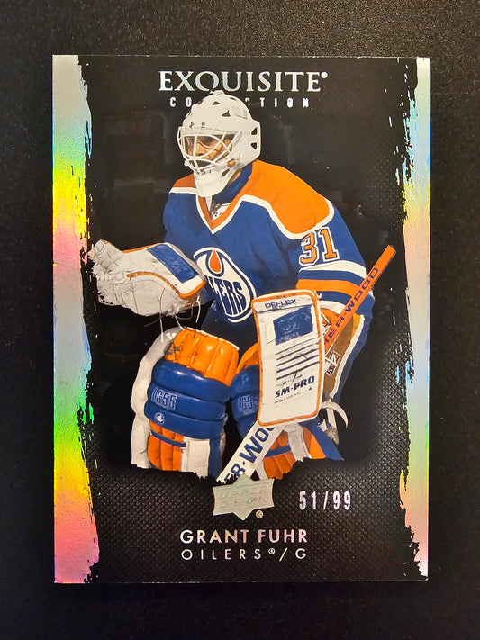 2023-24 Upper Deck The Cup - Exquisite Collection - Grant Fuhr #EB-GF /99