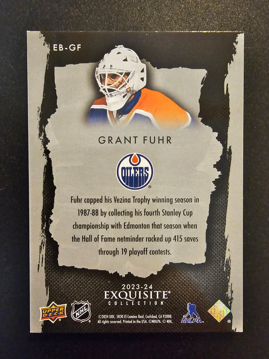2023-24 Upper Deck The Cup - Exquisite Collection - Grant Fuhr #EB-GF /99