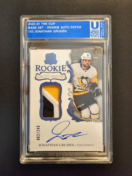 2023-24 Upper Deck The Cup RPA - Jonathan Gruden #153 /249 RC