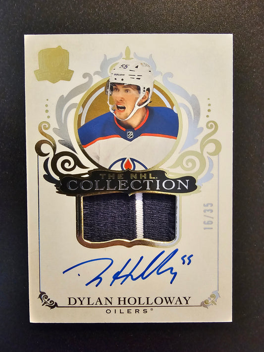 2023-24 Upper Deck The Cup - The NHL Collection - Dylan Holloway #NHL-DH /35 RC