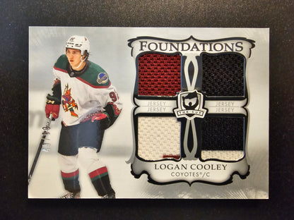 2023-24 Upper Deck The Cup - Rookie Foundations - Logan Cooley #F-CO /99 RC