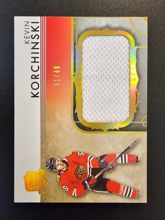 2023-24 Upper Deck The Cup - Rookie Rink Gallery - Kevin Korchinski #RGKK-V1 /49 RC