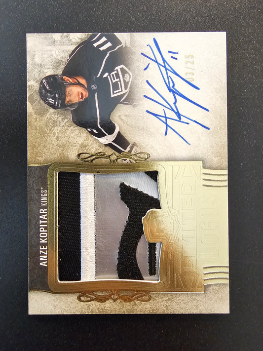 2023-24 Upper Deck The Cup - Limited Logos - Anze Kopitar #LL-AK /25