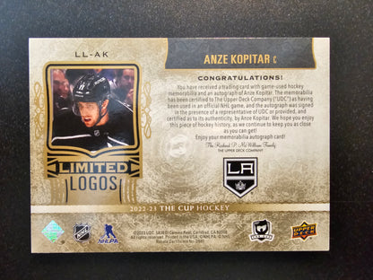2023-24 Upper Deck The Cup - Limited Logos - Anze Kopitar #LL-AK /25