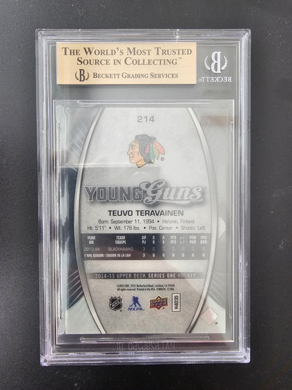 2014-15 Upper Deck - Acetate Young Guns - Young Guns - Teuvo Teravainen #214 BGS 9.5 RC