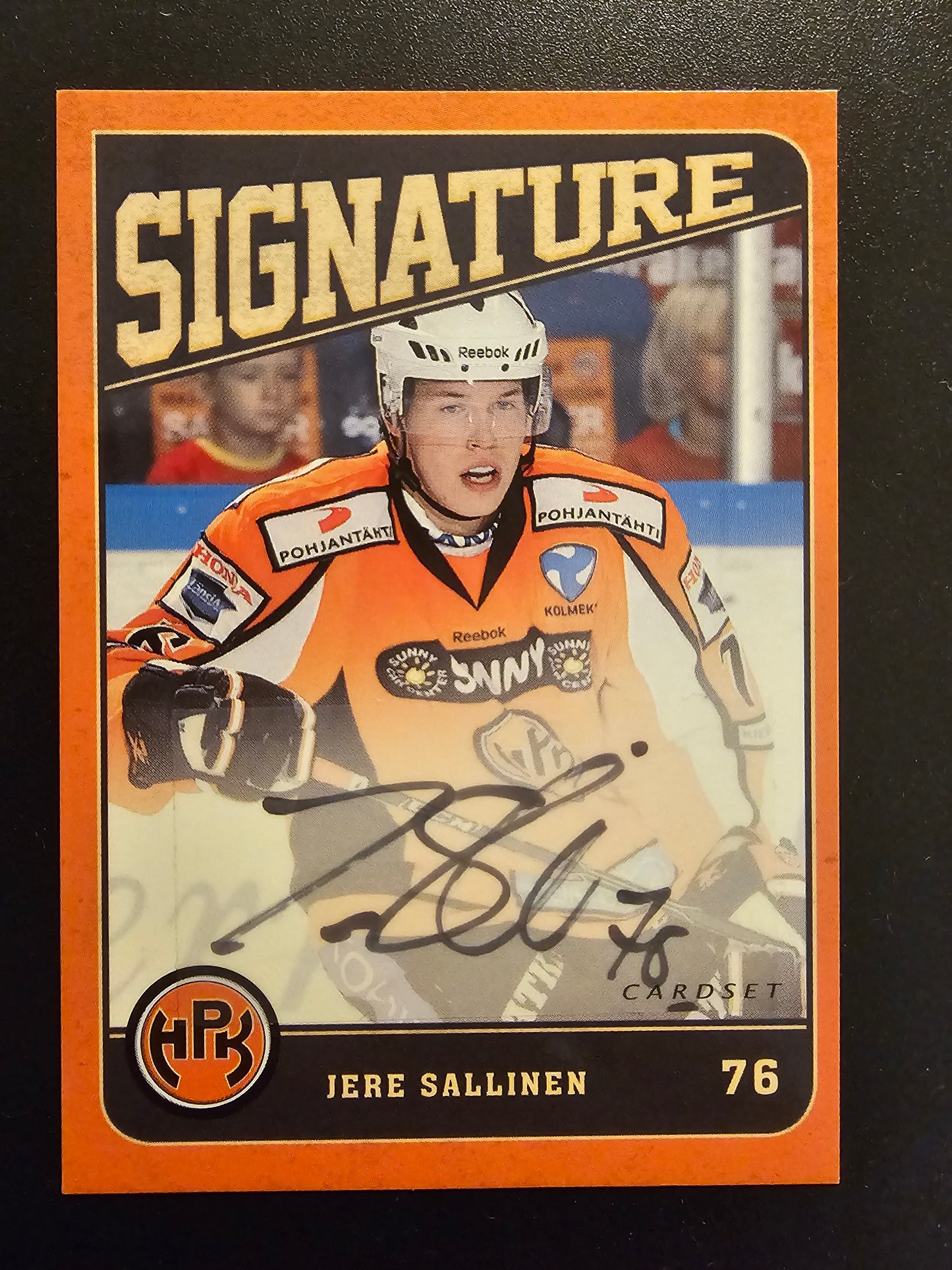 2013-14 Cardset Signature - Jere Sallinen /128