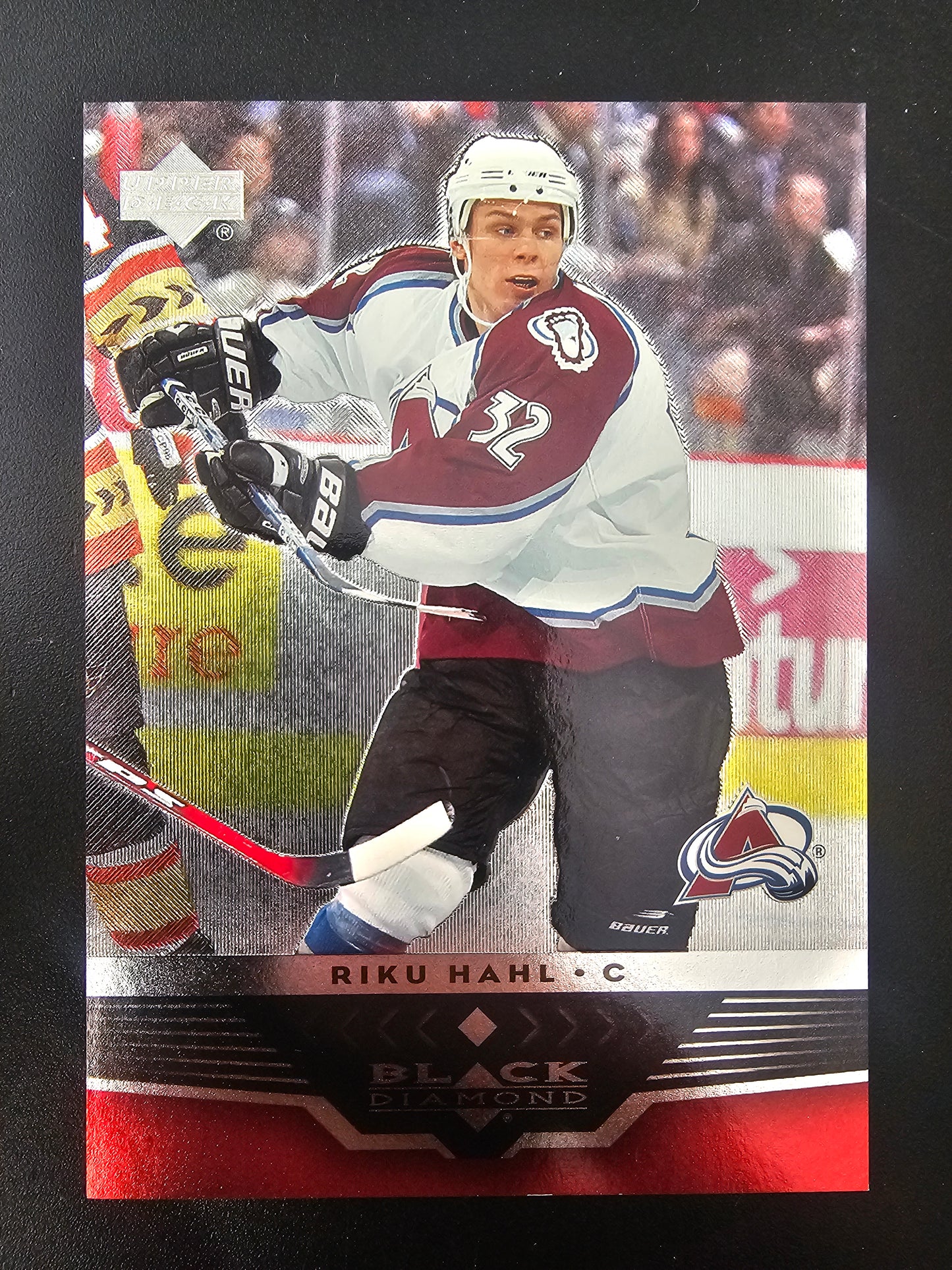 2005-06 Upper Deck Black Diamond - Ruby - Riku Hahl #6 /100