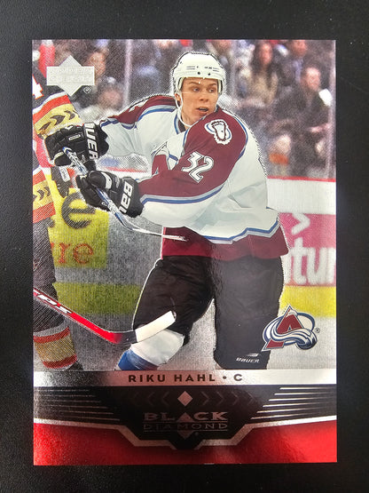 2005-06 Upper Deck Black Diamond - Ruby - Riku Hahl #6 /100