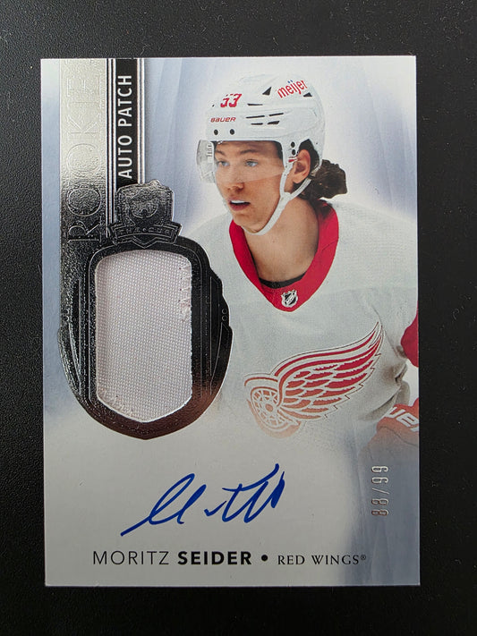 2021-22 Upper Deck The Cup RPA - Moritz Seider #199 /99 RC
