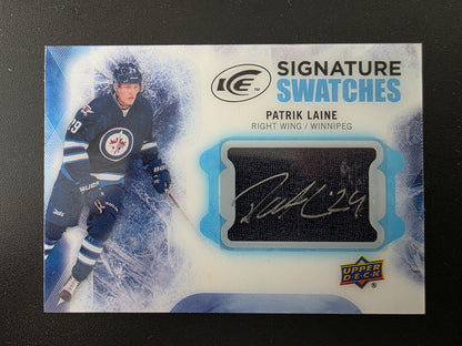 2016-17 Upper Deck Ice - Signature Swatches -  Patrik Laine #SS-PL RY