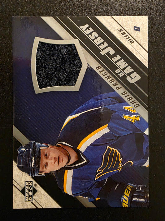 2005-06 Upper Deck - UD Game Jersey Series 1 - Chris Pronger #J-CP