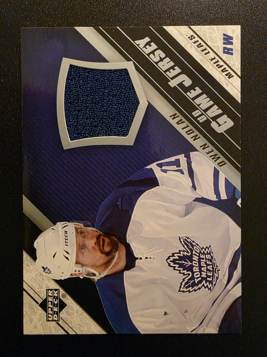 2005-06 Upper Deck - UD Game Jersey Series 1 - Owen Nolan #J-ON