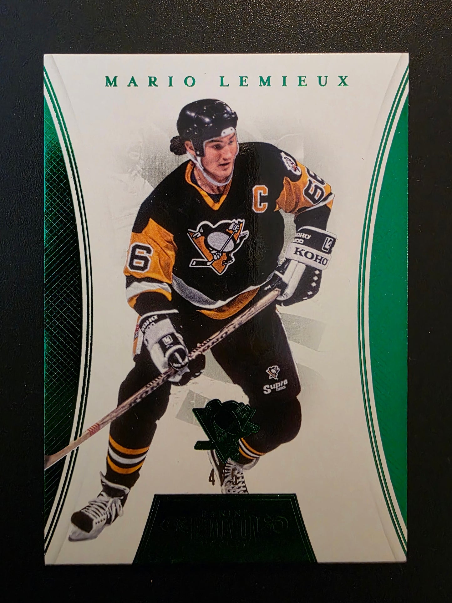 2012-13 Panini Dominion - Emerald - Mario Lemieux #82 /5