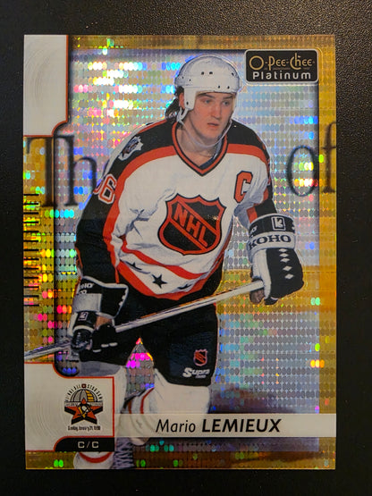 2017-18 Upper Deck OPC Platinum - Seismic Gold - Legends - Mario Lemieux #141 /50