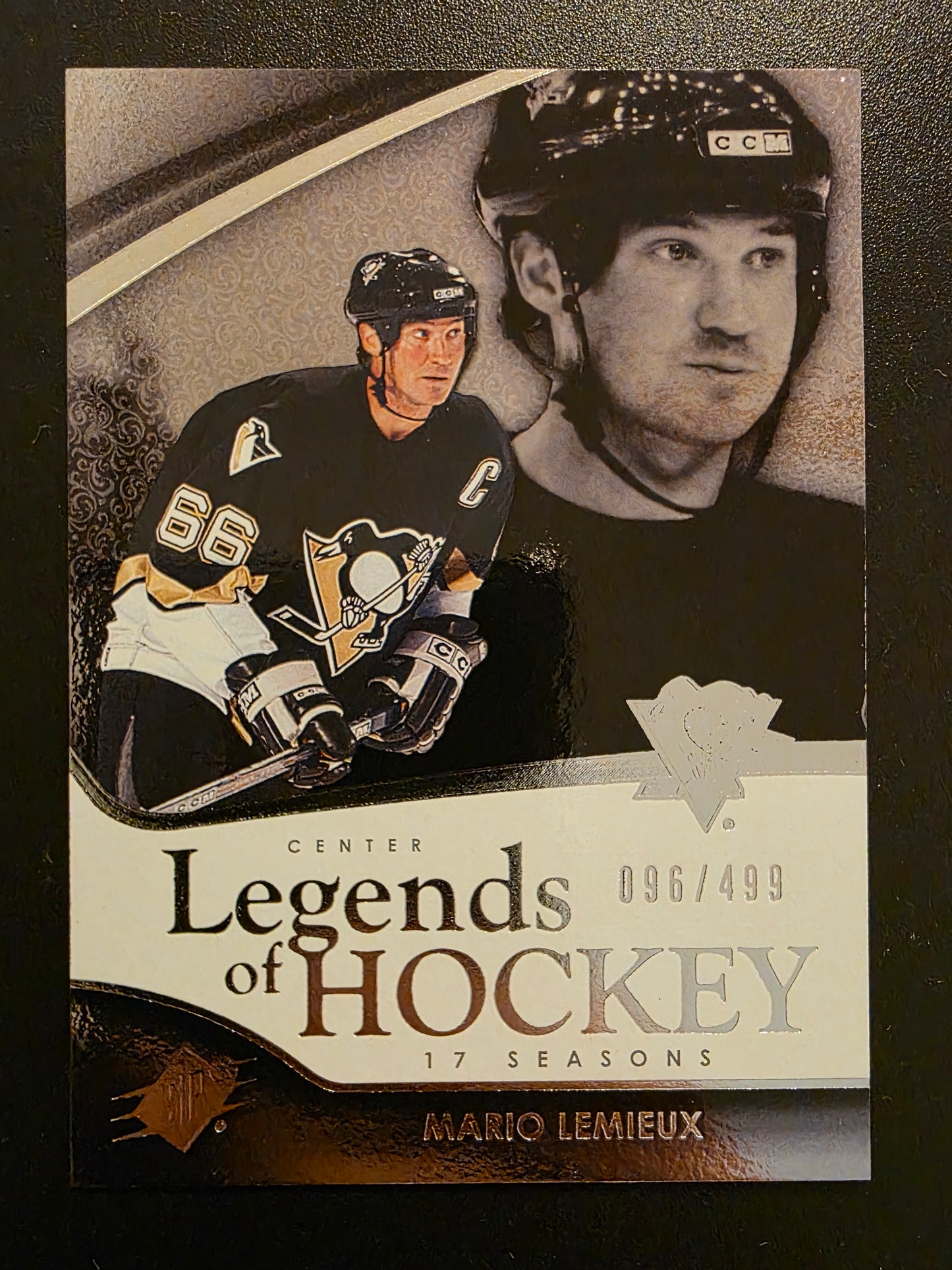 2011-12 Upper Deck SPx - Legends of Hockey - Mario Lemieux #119 /499