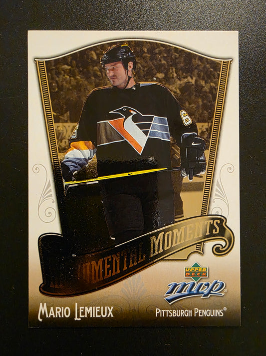2005-06 Upper Deck MVP - Monumental Moments - Mario Lemieux #MM5