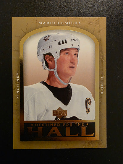 2005-06 Upper Deck - Destined for the Hall - Mario Lemieux #DH6