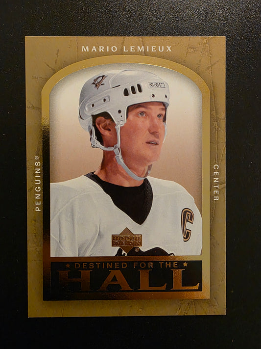 2005-06 Upper Deck - Destined for the Hall - Mario Lemieux #DH6