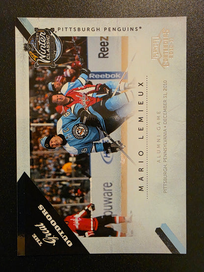 2010-11 Panini Playoff Contenders - The Great Outdoors - Mario Lemieux #18