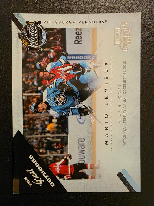 2010-11 Panini Playoff Contenders - The Great Outdoors - Mario Lemieux #18