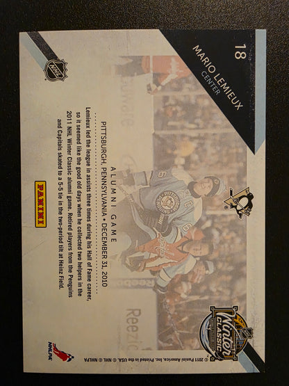 2010-11 Panini Playoff Contenders - The Great Outdoors - Mario Lemieux #18