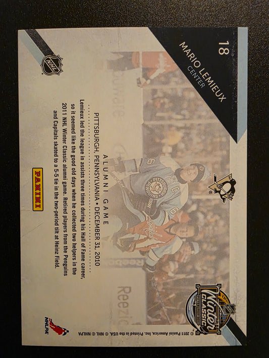 2010-11 Panini Playoff Contenders - The Great Outdoors - Mario Lemieux #18