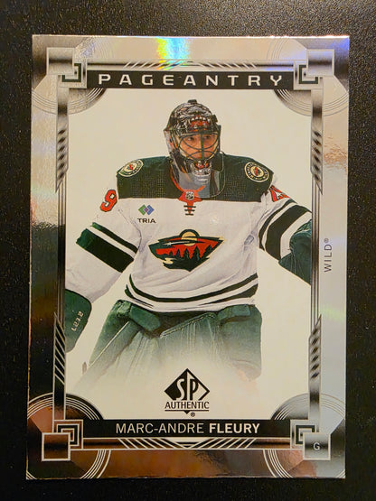 2024-25 Upper Deck SP Authentic - Pageantry - Marc-Andre Fleury #P-52