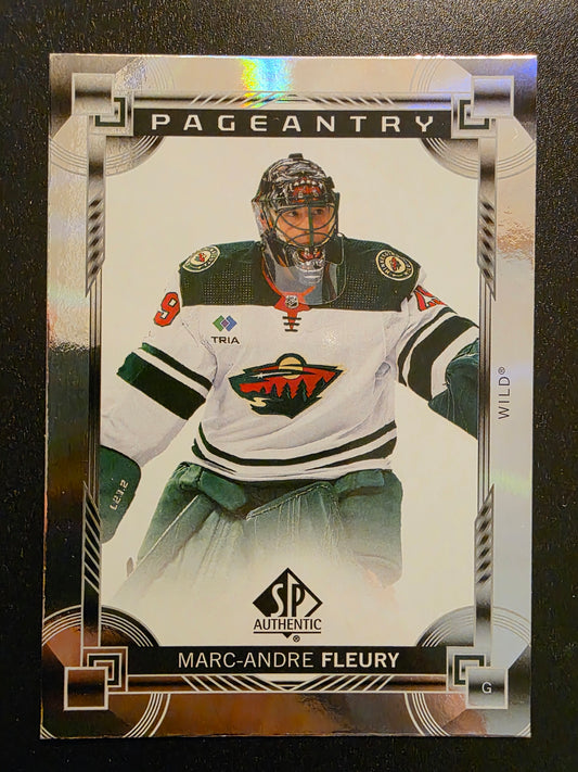 2024-25 Upper Deck SP Authentic - Pageantry - Marc-Andre Fleury #P-52