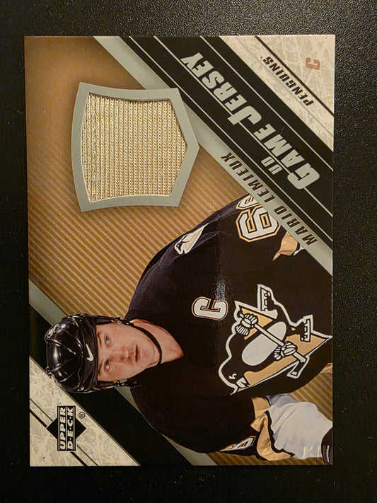 2005-06 Upper Deck - UD Game Jersey Series 1 - Mario Lemieux #J-ML