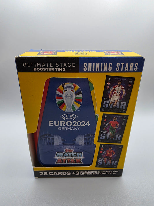 2024 Topps EURO Match Attax Shining Stars - Booster Tin 2