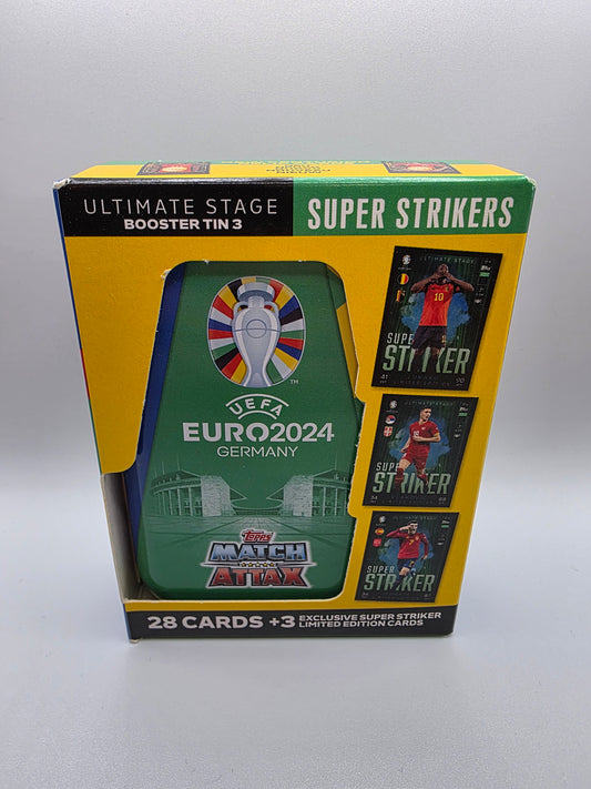 2024 Topps EURO Match Attax Super Strikers - Booster Tin 3