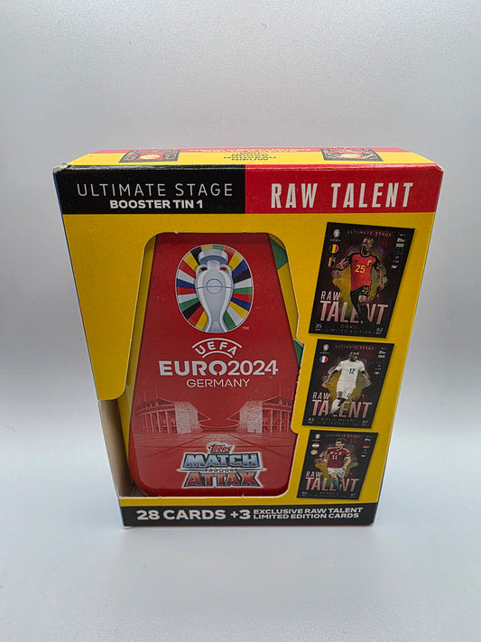 2024 Topps EURO Match Attax Raw Talent - Booster Tin 1