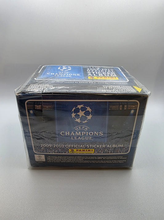 2009-10 Panini Champions League Stickers 50 Pack Box