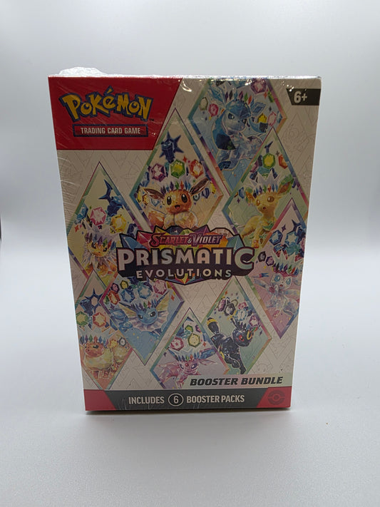 Pokemon Scarlet & Violet 8.5: Prismatic Evolutions Booster Bundle