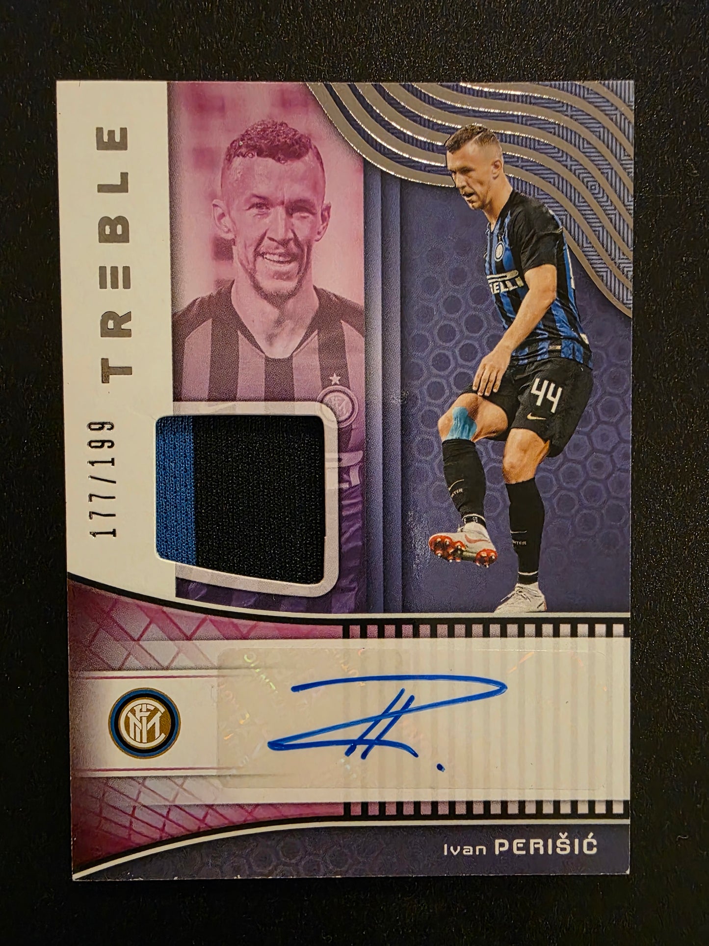 2018-19 Panini Treble - Jersey Autographs - Ivan Perisic #JA-IP /199