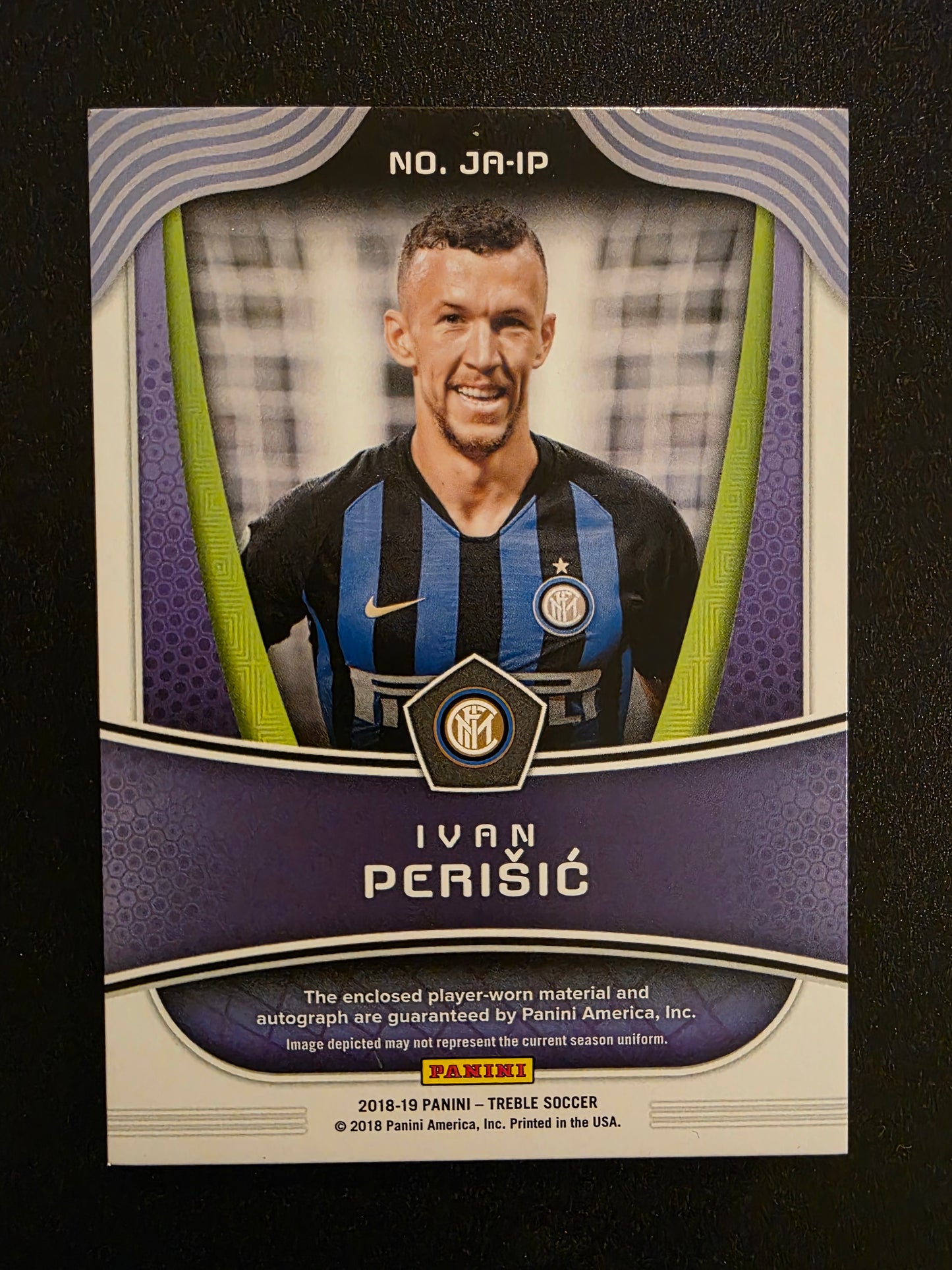 2018-19 Panini Treble - Jersey Autographs - Ivan Perisic #JA-IP /199
