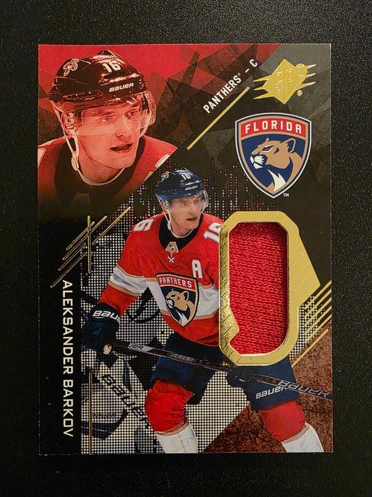 2017-18 Upper Deck SPx - Materials - Stars - Aleksander Barkov #4
