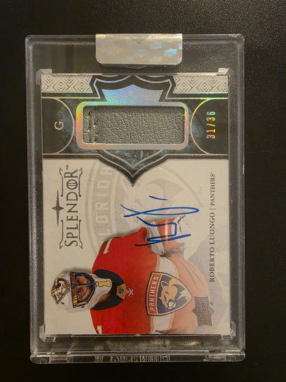 2017-18 Upper Deck Splendor - Borderless - Roberto Luongo #BL-RL /36