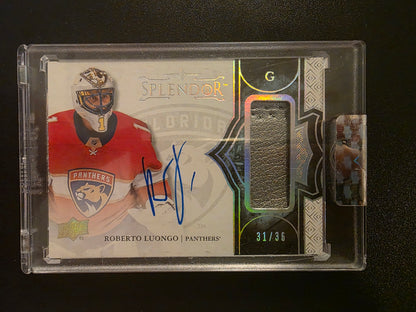 2017-18 Upper Deck Splendor - Borderless - Roberto Luongo #BL-RL /36