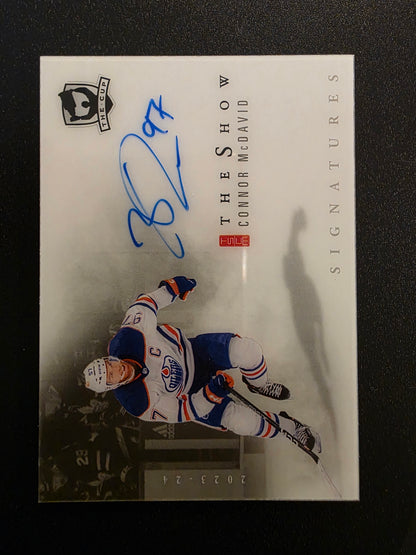 2023-24 Upper Deck The Cup - The Show - Connor McDavid #SW-CM
