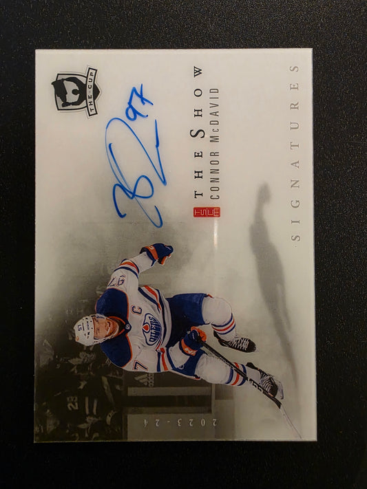 2023-24 Upper Deck The Cup - The Show - Connor McDavid #SW-CM