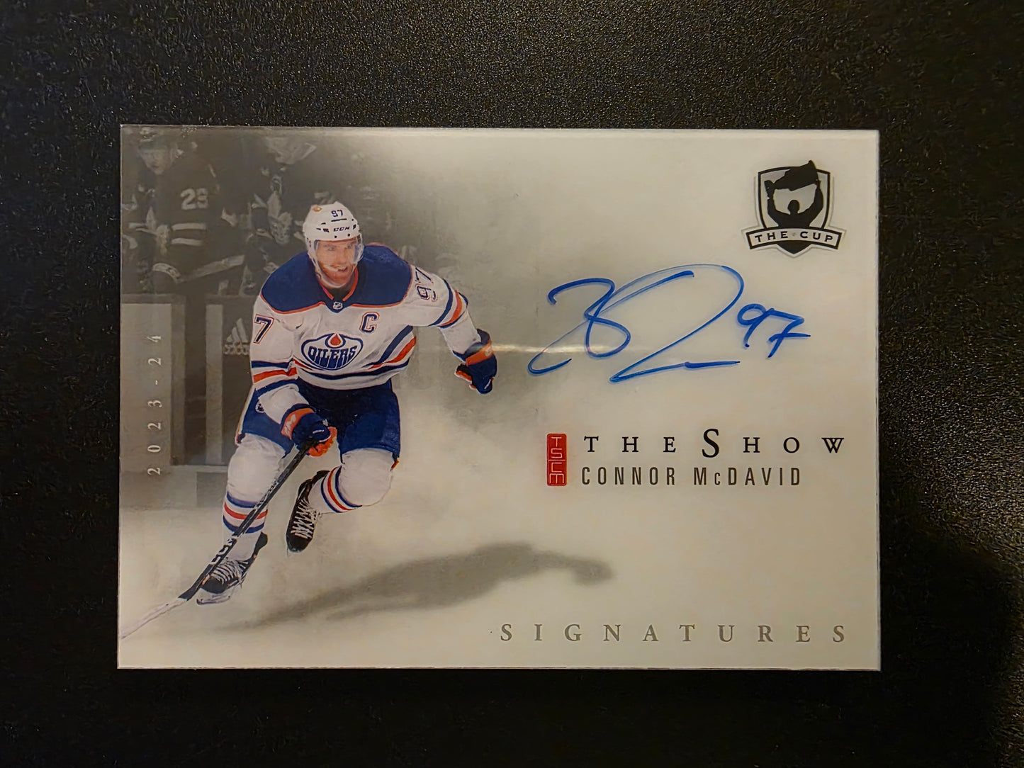2023-24 Upper Deck The Cup - The Show - Connor McDavid #SW-CM