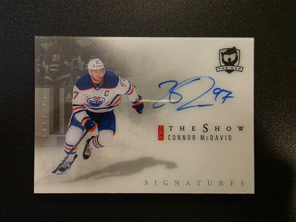 2023-24 Upper Deck The Cup - The Show - Connor McDavid #SW-CM