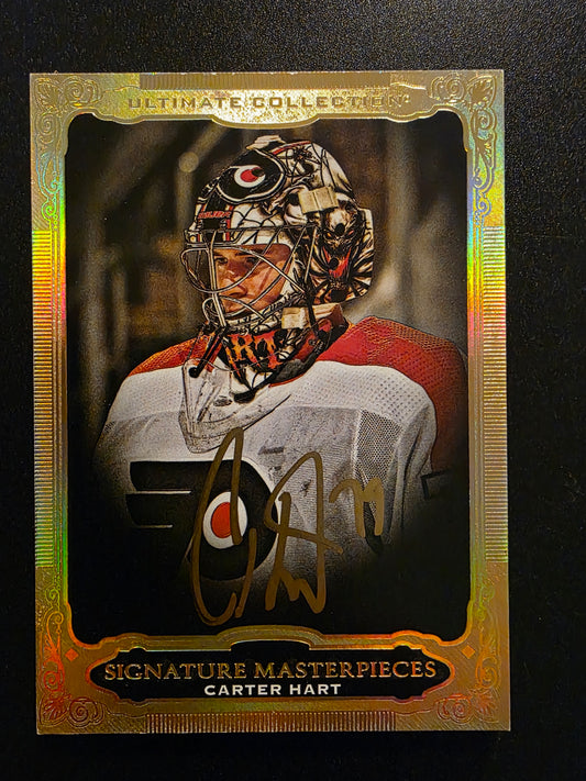 2020-21 Upper Deck Ultimate Collection - Ultimate Signature Masterpieces - Carter Hart #USM-CH