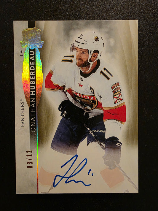2021-22 Upper Deck The Cup - Gold Spectrum Foil Variation - Jonathan Huberdeau #29 /12