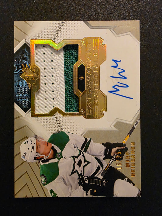 2021-22 Upper Deck SPx - Extravagant Materials - Premium Auto - Miro Heiskanen #EM-MH /25