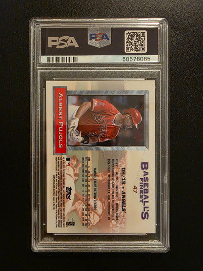 2020 Topps Finest Flashbacks - Albert Pujols #47 PSA 10