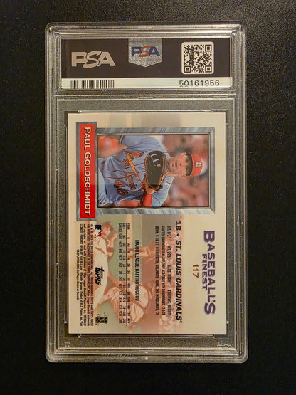 2020 Topps Finest Flashbacks - Paul Goldschmidt #117 PSA 10